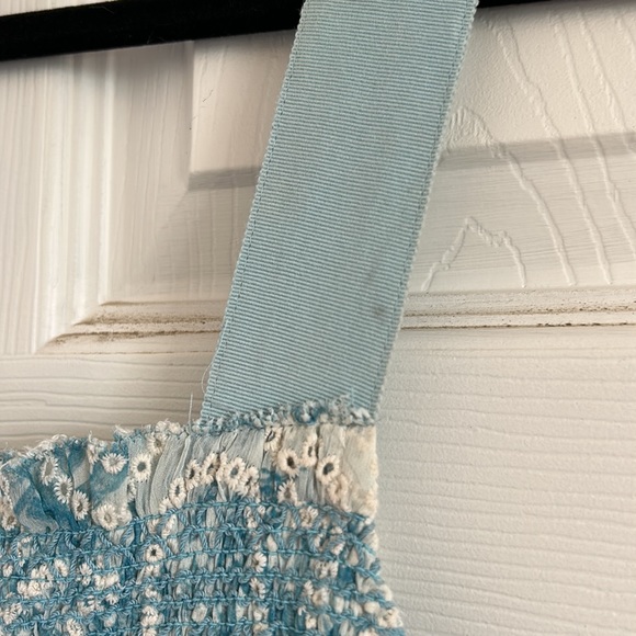 Alice + Olivia Jocelyn Smock Mini Dress Size 10 - Picture 6 of 9